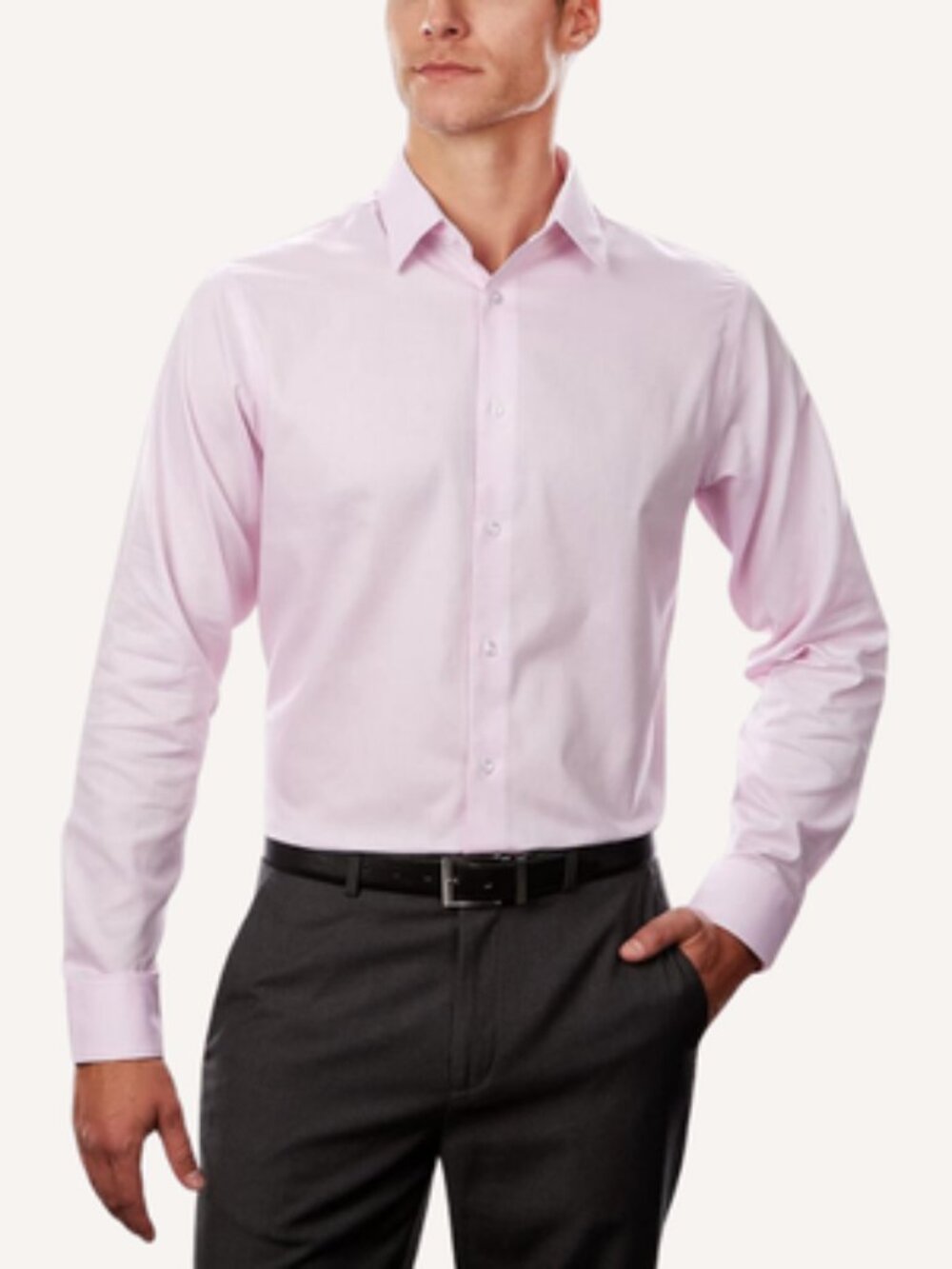 CALVIN KLEIN Pink Slim Fit Dress Shirt | Business | X-Large